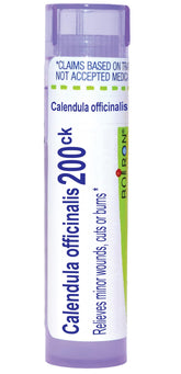 Boiron Calendula Officinalis 200Ck – pellets en bouteille pour usage nomade.
