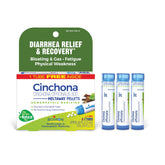 Boiron Cinchona 30C pack avec tubes pratiques, usage discret en déplacement.