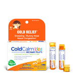 Boiron ColdCalm Kids, emballage compact, pratique pour le rangement.
