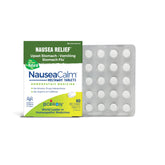 Boiron NauseaCalm — bouteille meltaway pour ingestion discrète et rapide.