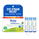Boiron Ruta Graveolens 6C : flacon de pellets faciles à emporter pour l'œil fatigué.