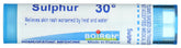 Boiron Soufre 30 C dans un tube pratique et portable