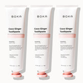 Boka dentifrice nano-hydroxyapatite, reminéralisation et sensibilité potentiellement réduite.