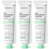 Dentifrice Boka sans fluorure Elamint en tube, soin doux pour dents sensibles