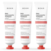 Dentifrice Boka sans fluor nano-hydroxyapatite, tube 4 oz, doux pour les dents sensibles.