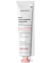 Boka dentifrice sans fluor et nano-hydroxyapatite, texture lumineuse pour dents sensibles