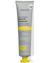 Pâte Boka sans fluor, emballage élégant, soin quotidien potentiel.
