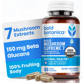 Bold Botanica front bottle view showing label and benefits