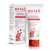 Dentifrice Botao Kids fraise naturelle sur tube coloré pour enfants
