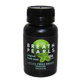 Breath Pearls Original – bouteille affichant haleine fraîche possible après utilisation