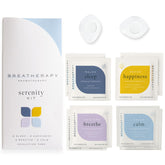 Breatherapy Serenity Kit ensemble: coffret élégant pour l'aromathérapie personnelle et relaxation