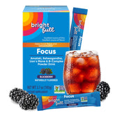 BRIGHTFULL Focus avec ashwagandha et crinière de lion, soutien potentiel à la clarté mentale.