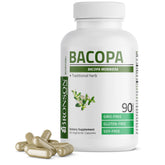 Bronson Bacopa, bouteille visible, potentiel soutien cérébral naturel pour la concentration