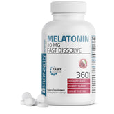 Bronson Mélatonine dissolution rapide cerise, peut aider à s'endormir facilement.