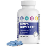 Bronson One tablettes quotidiennes dans leur emballage, soutien nutritionnel pour hommes actifs.