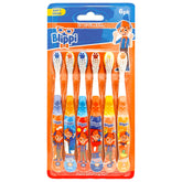 Brosse Brush Buddies Blippi pour enfants avec designs colorés pour motiver le brossage.