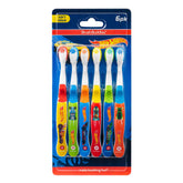Brush Buddies Hot Wheels brosse enfant 2-4 ans tête arrondie, nettoyage en douceur