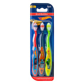 Brosse Brush Buddies Hot Wheels, brosse-enfant 3-pack assortie, routine colorée et amusante.