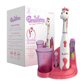 Brusheez brosse électrique enfants avec Licorne Étincelante, pratique et ludique.