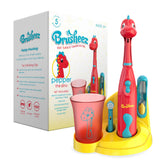 Brusheez Pepper le Dino – la face attire le brossage quotidien des enfants.