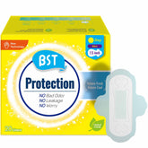 Protège-slips mince avec ailes BST Protection, maintien fiable toute la journée