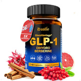 Bualle GlucoVantage DHB en bouteille, soutien potentiel à la satiété et au métabolisme.
