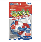 Bracelet BuggyBands répulsif moustiques, port pratique en extérieur.