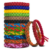 Bracelets BuggyBands en geraniol pour repousser les moustiques lors d’activités en plein air.