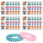 Patch moustiques BuggyBands 120 pièces, protection efficace jusqu'à 24 heures en extérieur