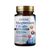 Built by Nature Magnésium Citrate 1000mg - bouteille, soutien quotidien et bien-être.