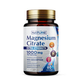 Built By Nature Magnésium Citrate 1000mg - bouteille prête à une prise quotidienne