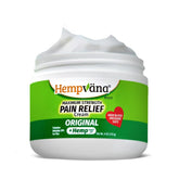BulbHead Hempvana Crème Relief 4oz: soulagement ciblé et hydratation rapide.
