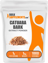 Bulksupplements Catuaba poudre dosage, portion précise pour l'utilisation quotidienne.