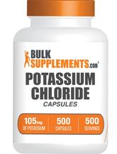 BulkSupplements Chlorure de Potassium: substitut de sel sain pour cuisiner.