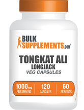 BulkSupplements Longjack Extract Capsules, boîte 120 végétale: pratique pour une routine quotidienne équilibrée.