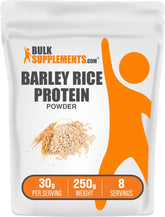 BulkSupplements Protéine végétale d’orge et riz en poudre prête à mélanger dans un smoothie