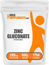 BulkSupplements Zinc Gluconate poudre — Versement précis pour dosage cohérent.
