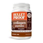 Bulletproof Chocolat Collagene MCT, jarre 42oz prête à l’emploi pour une routine protéique.