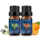Buriburi huile vanille en bouteille ambrée, parfum doux et réconfortant pour aromathérapie