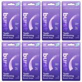 Bandes Burst blanchiment dents Menthe Polaire, emballage 8 paquets prêt à l'emploi.
