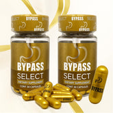 Bypass Select - bouteille de 30 capsules pour un soutien digestif quotidien et pratique.