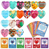 Cartes Saint-Valentin CAKKA avec pierres cœur, rappelant un souvenir durable pour chaque enfant