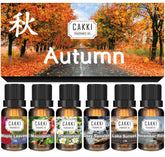 CAKKI Automne – flacon ambré 10 ml prêt à diffuser une ambiance chaleureuse.