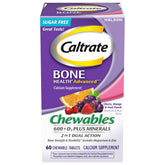 Caltrate bonbons 600+D3 cerise, soutiennent les os et les muscles