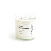 Calyan Texas Bluebonnets bougie 2 meches, ambiance florale douce pour le salon.