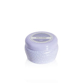 Capri Blue Volcano mini lavande — bougie portable pour petite pièce et parfum durable