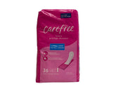 Carefree Body Shape Extra Long sans parfum, emballage pratique pour emporter.