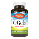 Carlson C-Gel gélules softgel faciles à avaler pour soutenir l’immunité.