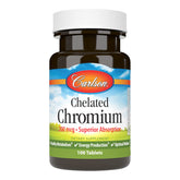 Carlson chromium chelaté 200 mcg capsules faciles à avaler