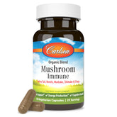 Carlson Complexe de champignons: bouteille sur table, soutien énergie potentiel.